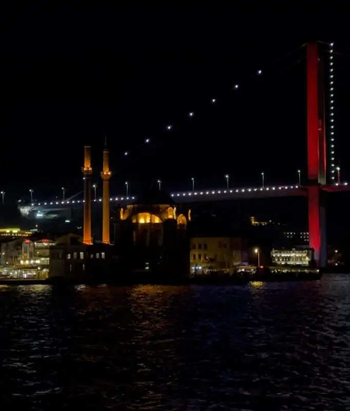 Ужин и Круиз по ночному Босфору в Стамбуле
