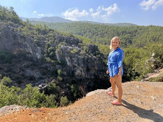 Каньон Сападере из Сиде