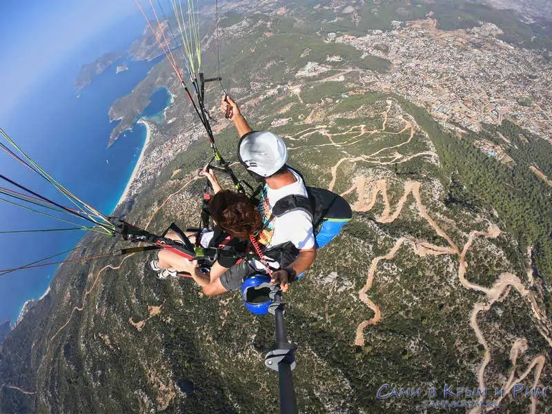 Параглайдинг в Олюденизе из Фетхие