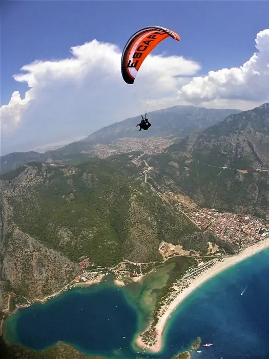 Параглайдинг в Олюденизе из Фетхие