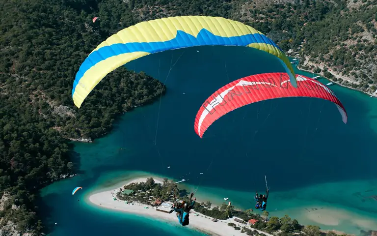 Параглайдинг из Ичмелера