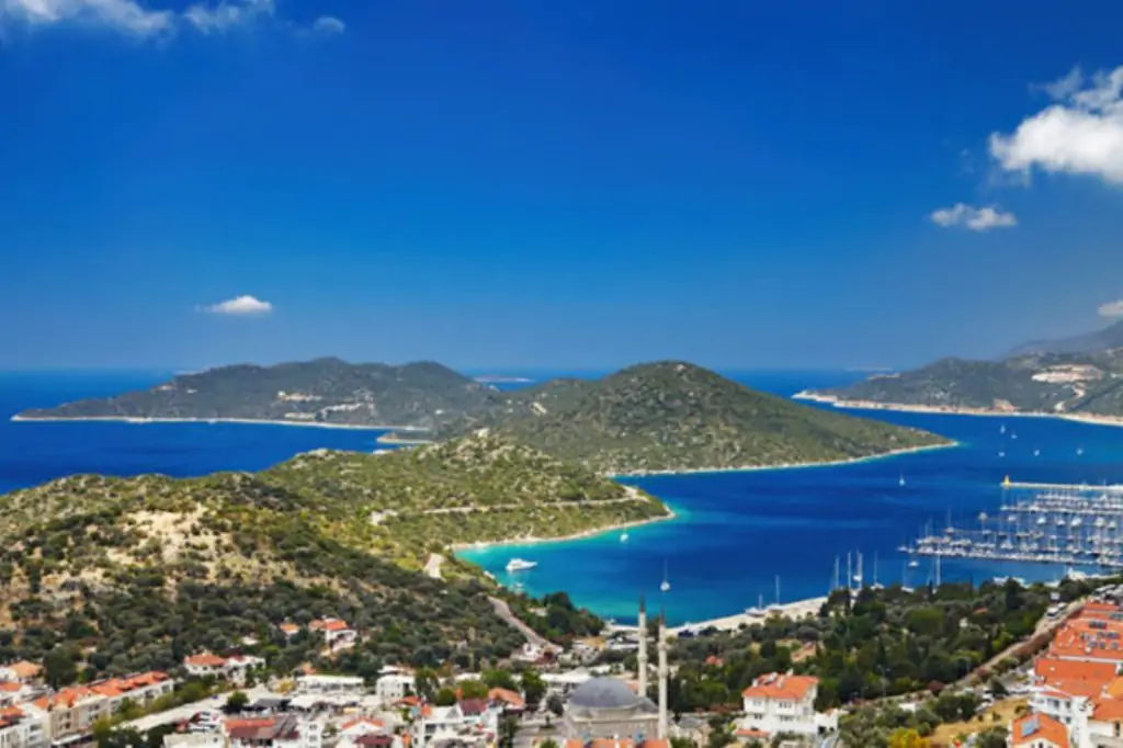 Каш – Калкан и Пляж Капуташ из Олюдениза