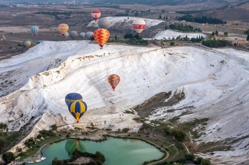 Полет на воздушном шаре из Мармариса + Экскурсия в Памуккале