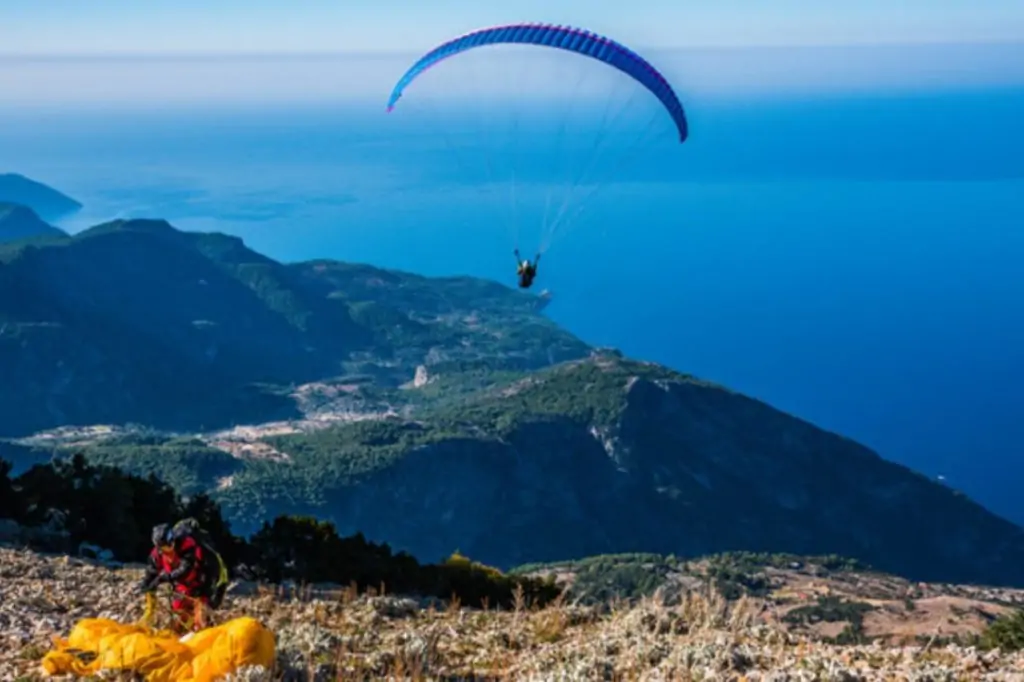 Параглайдинг из Ичмелера