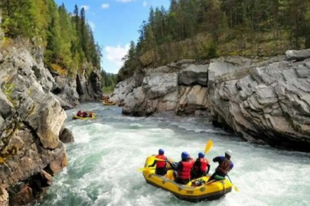 Рафтинг-сплав по реке Тара