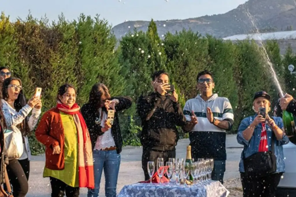 Полет на воздушном шаре в Памуккале