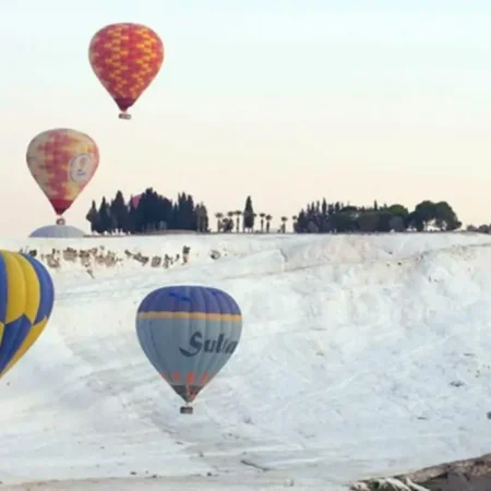 Индивидуальный полет на воздушном шаре в Памуккале