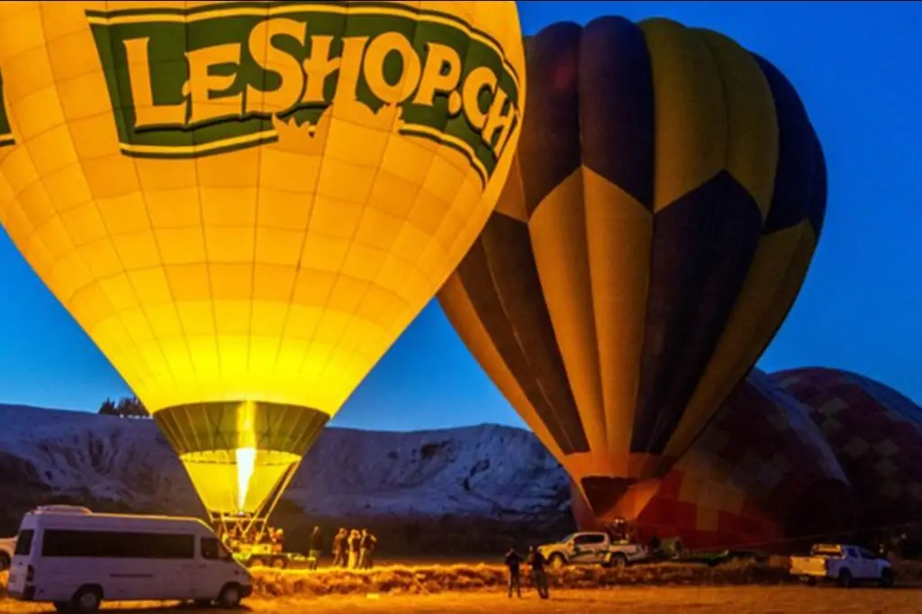 Индивидуальный полет на воздушном шаре в Памуккале