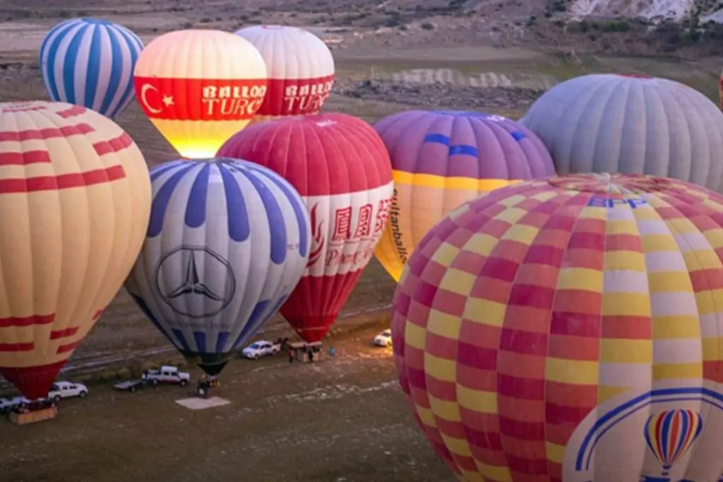 Индивидуальный полет на воздушном шаре в Памуккале
