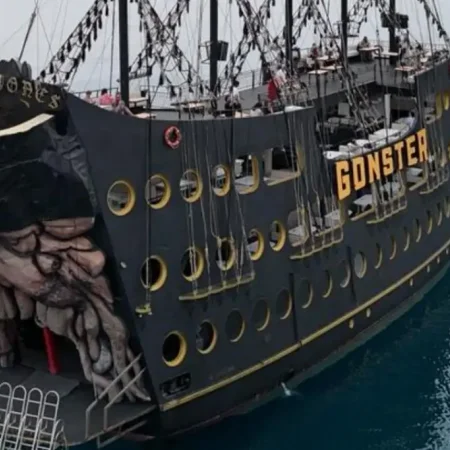 Морская прогулка в Кемере на пиратском корабле «Gonster»
