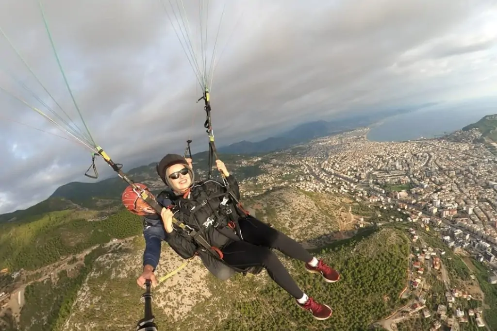 Параглайдинг в Алании: Паря над Средиземным морем