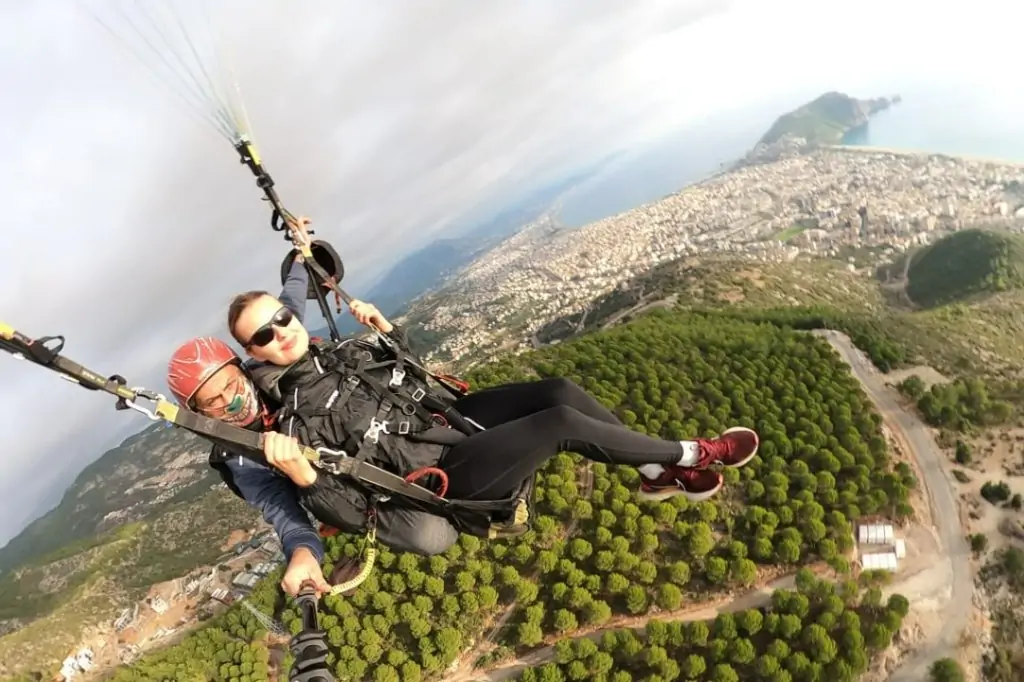 Параглайдинг с трансфером из Сиде/Манавгата