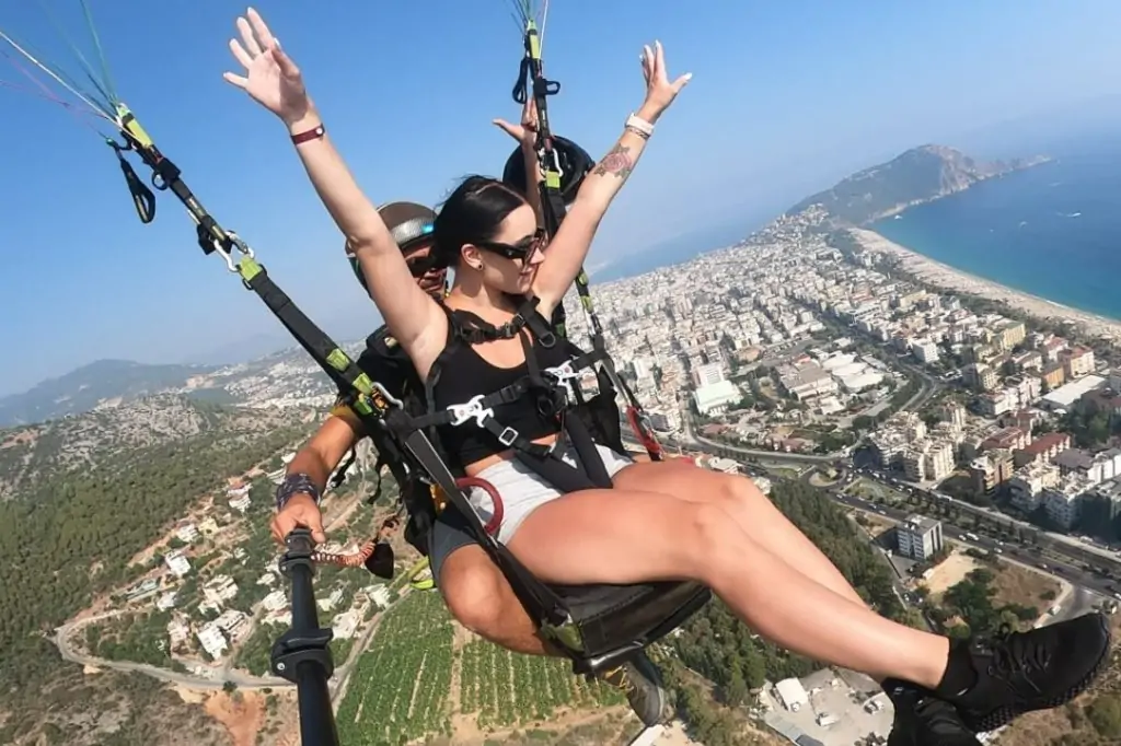 Параглайдинг с трансфером из Сиде/Манавгата