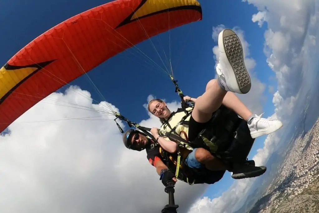 параглайдинг из Анталии и Белека