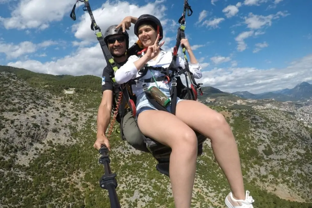 параглайдинг из Анталии и Белека