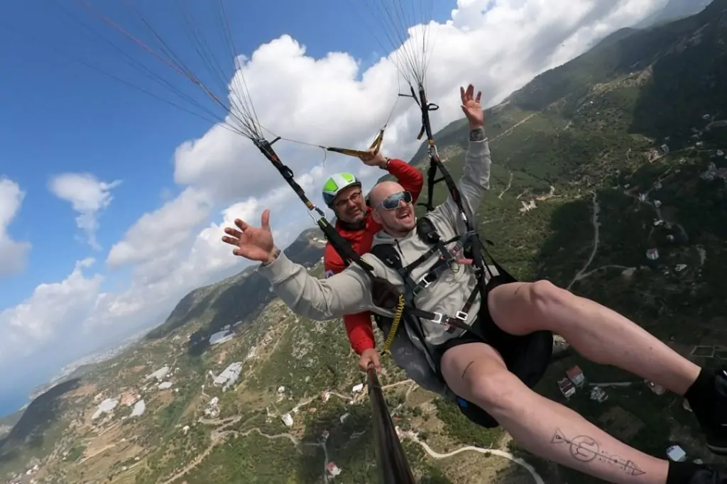 параглайдинг  из Анталии и Белека