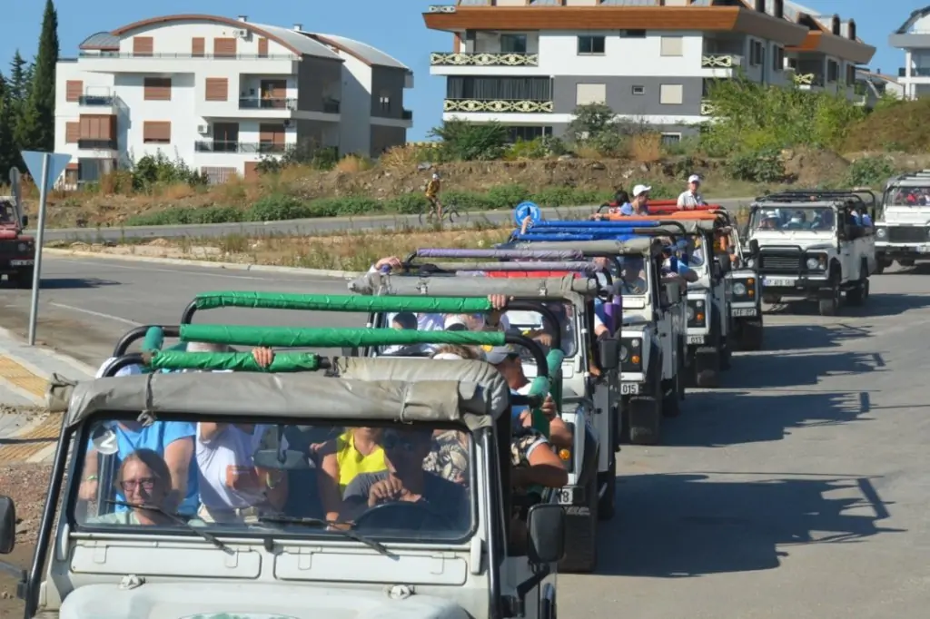 Джип Сафари и морская прогулка в Алании