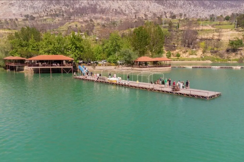 Экскурсия на кабрио: Зелёный каньон, древний город Селевкия и водопад Манавгат