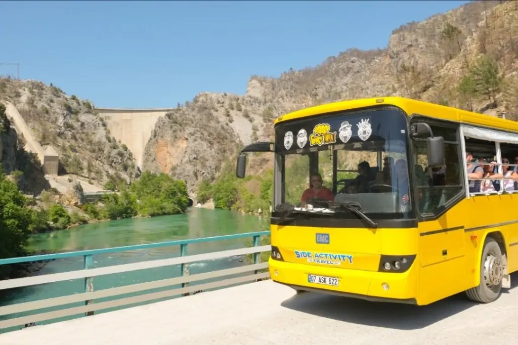 Экскурсия на кабрио: Зелёный каньон, древний город Селевкия и водопад Манавгат