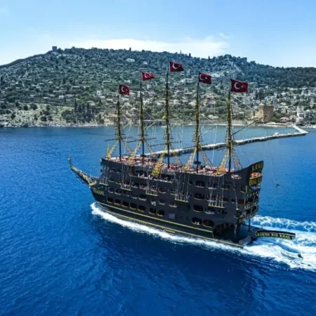 Морская прогулка на корабле BİG KRAL из Сиде/Манавгата