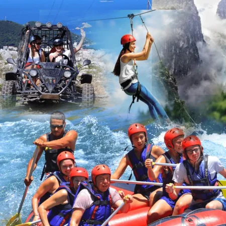 Тазы Каньон, Рафтинг, Багги и Квадроциклы и зиплайн из Белека