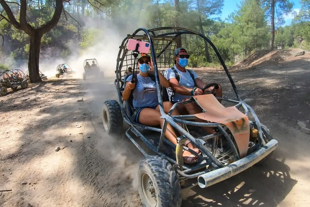 Тазы Каньон, Рафтинг, Багги и Квадроциклы и зиплайн из Белека