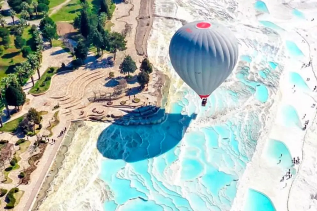 Полёт на воздушном шаре в Памуккале из Мармарис