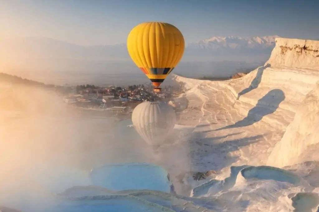 Полёт на воздушном шаре в Памуккале из Мармарис