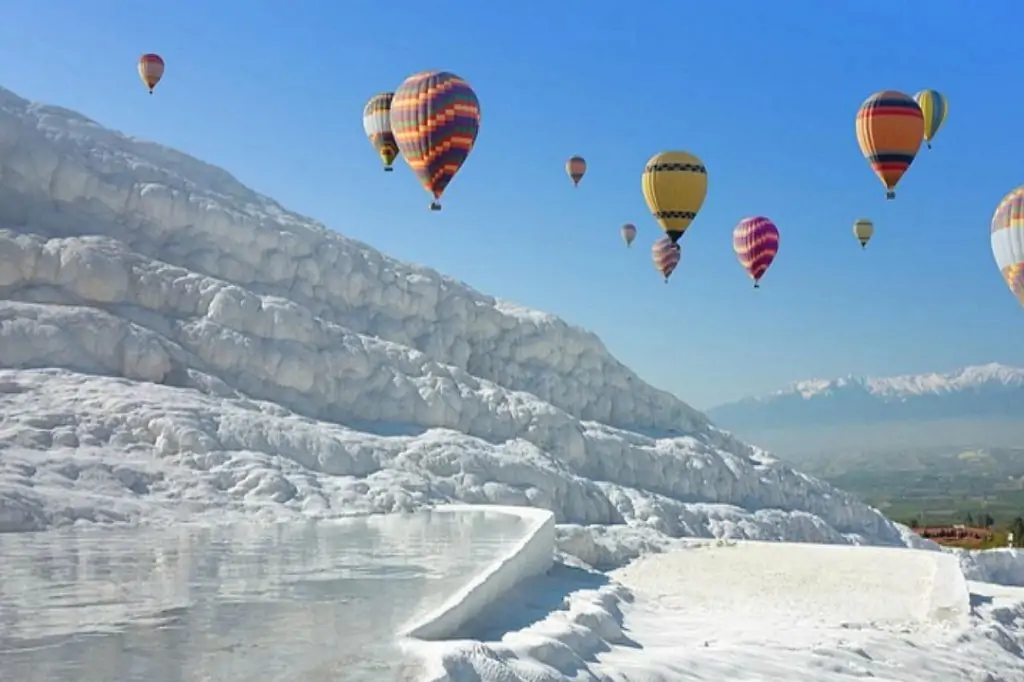 Полёт на воздушном шаре в Памуккале из Мармарис