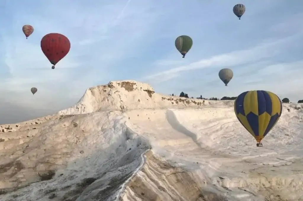 Полёт на воздушном шаре в Памуккале из Мармарис