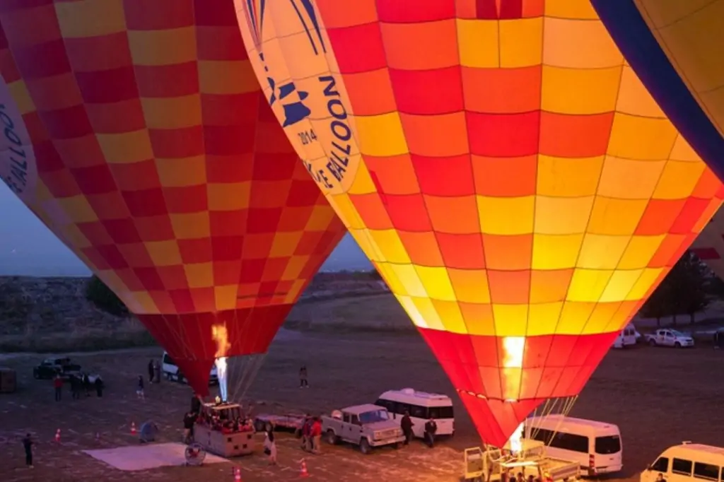 Полёт на воздушном шаре в Памуккале из Мармарис