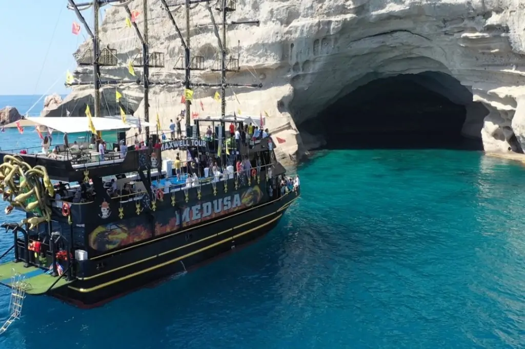 Морская прогулка на корабле Medusa из Кемер