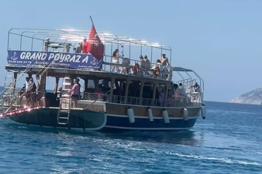 Остров Сулуада на яхте Grand Poyraz