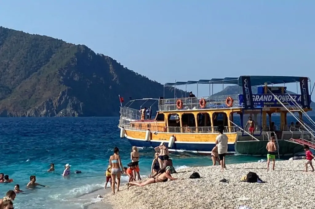 Остров Сулуада на яхте Grand Poyraz