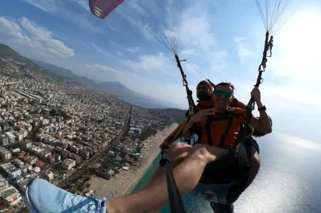 Параглайдинг Smile: Полет на параплане из Анталии