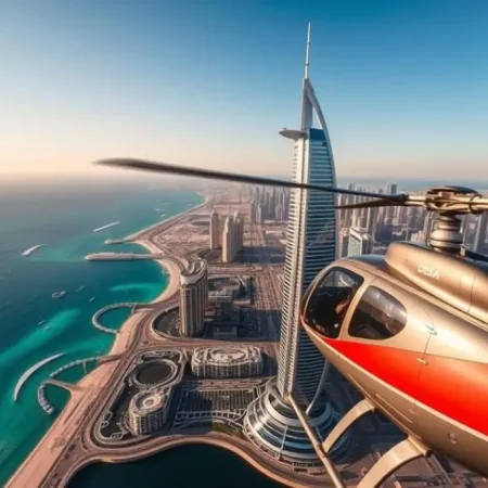 Индивидуальный полёт на вертолёте над Дубаем 30 минут (THE GRAND TOUR)