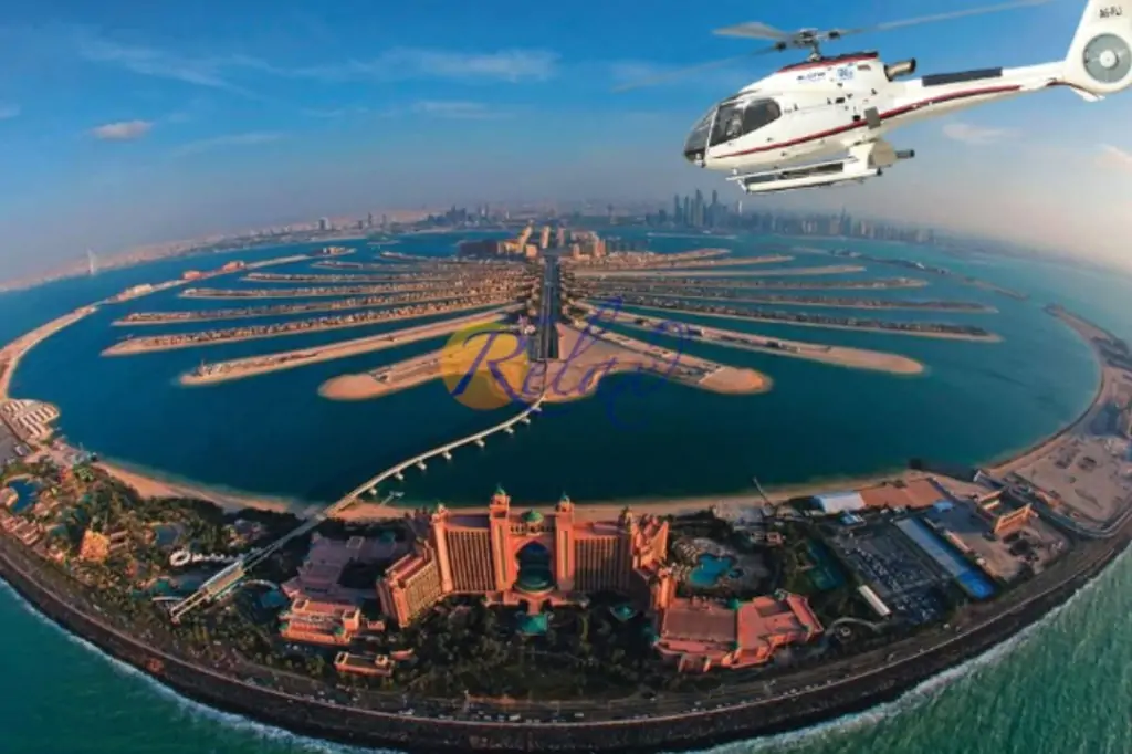 Индивидуальный полёт на вертолёте над Дубаем 30 минут (THE GRAND TOUR)