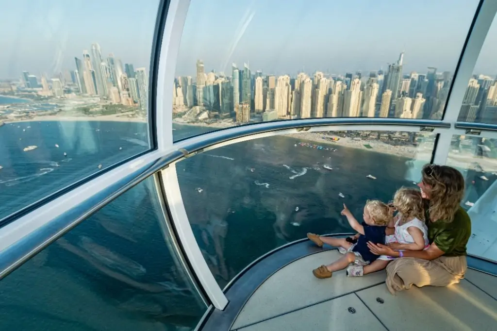 Колесо Обозрения Ain Dubai + Green Planet в Дубае