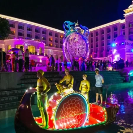 Ночное шоу в парке «The Land of Legends» из Анталии/Белека