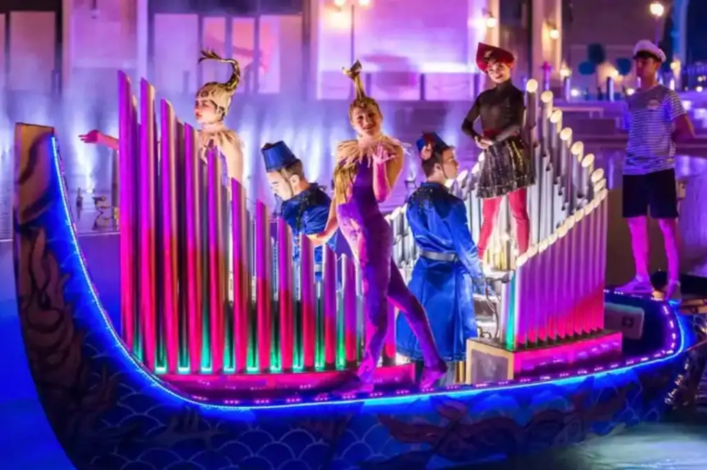 Ночное шоу в парке «The Land of Legends» из Анталии/Белека