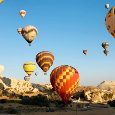 Полёт на воздушном шаре в Каппадокии