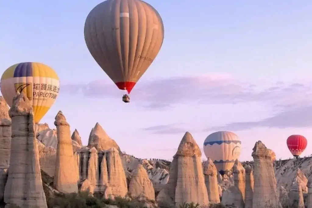 Полёт на воздушном шаре в Каппадокии