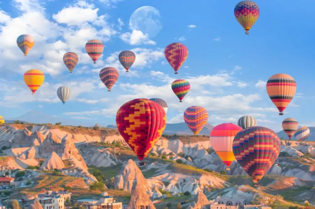 Полёт на воздушном шаре в Каппадокии