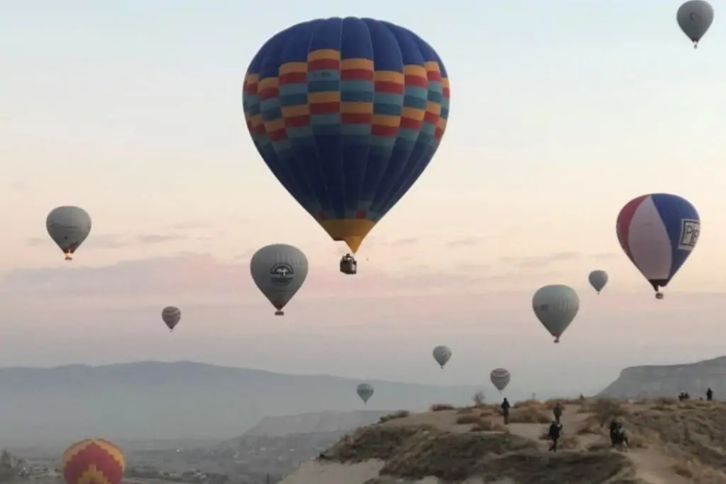 Полёт на воздушном шаре в Каппадокии