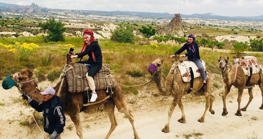 Сафари на верблюдах в Каппадокии - Катание На Верблюдах