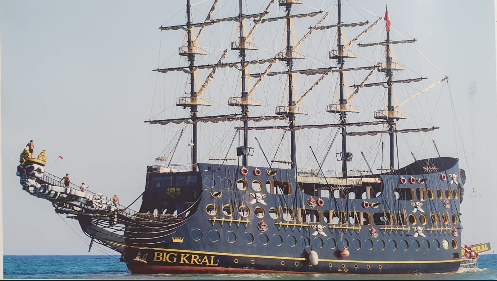 Пиратский Корабль Big Kral в Алании - Экскурсия Пиратский Корабль