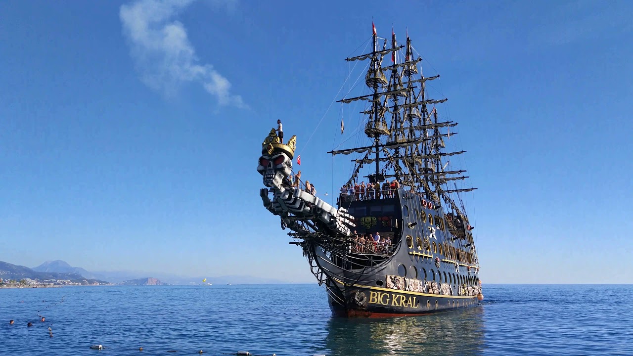Пиратский Корабль Big Kral в Алании - Экскурсия Пиратский Корабль