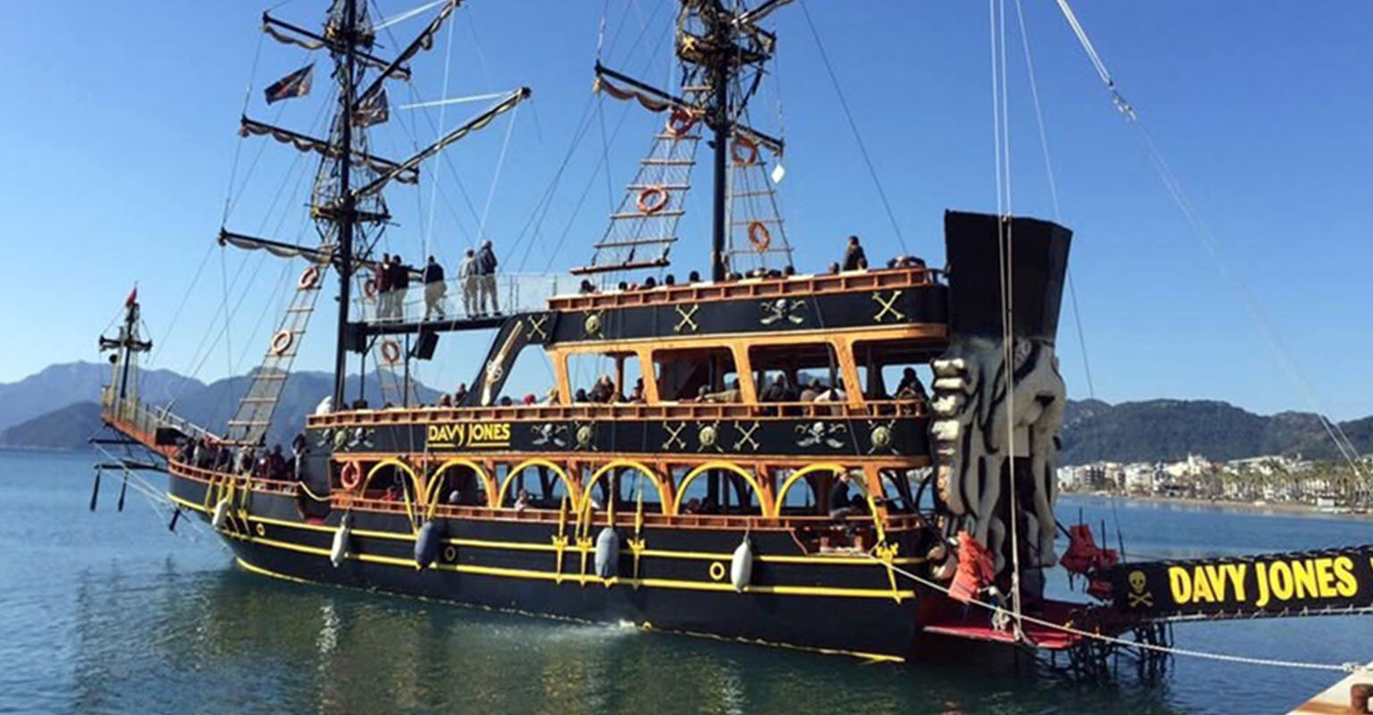 Пиратский Корабль в Мармарисе – Davy Jones - Морская Прогулка