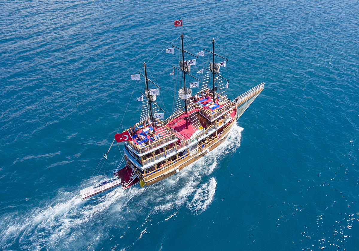 Морская прогулка в Сиде - Экскурсия на яхте - Цена - Фото и Отзывы