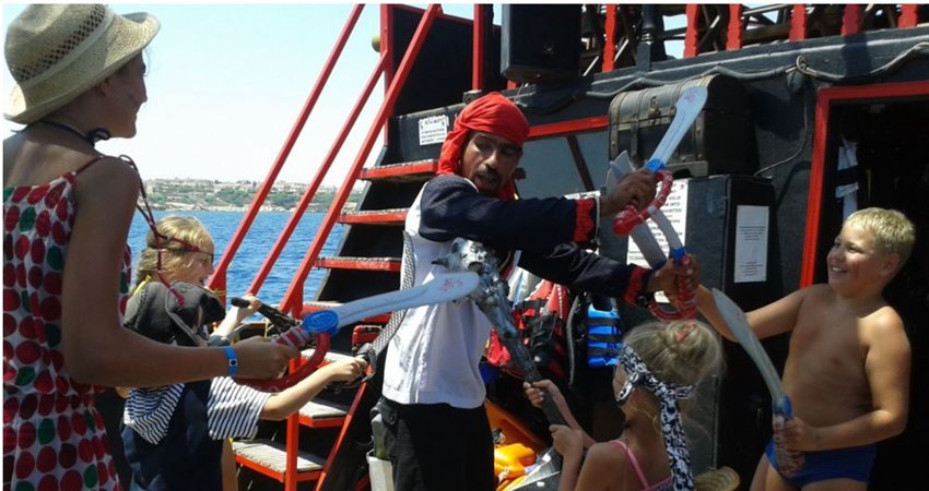 Пиратская яхта в Бодруме - Экскурсия на яхте - Цена и Фото